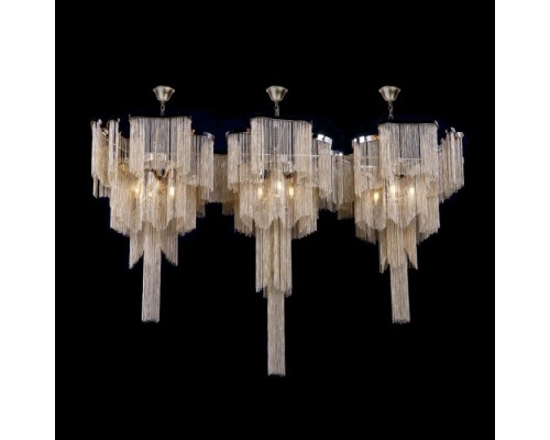 Подвесная люстра Stream 10208/1400R Gold Loft It