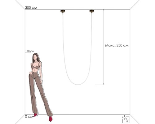 Подвесной светильник Lori 10230/5000 Loft It