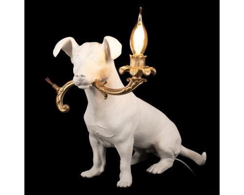 Интерьерная настольная лампа Dog 10312 White Loft It