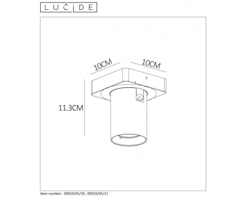 Спот Nigel 09929/05/30 Lucide