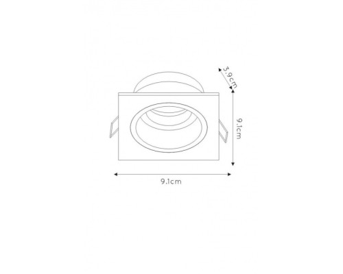 Точечный светильник Embed 22959/01/30 Lucide