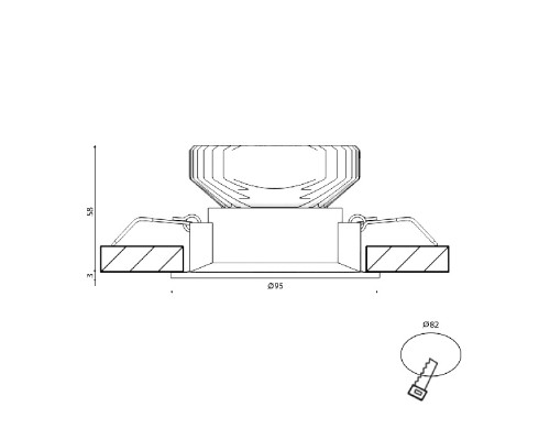 Точечный светильник COMBO 4 COMBO-43-WH Lumker