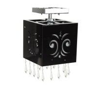 Потолочный светильник Luxury D042/P1 01 V1607 nero MM Lampadari