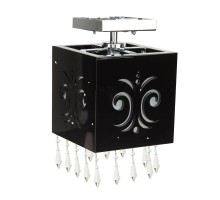 Потолочный светильник Luxury D042/P1 01 V1607 nero MM Lampadari