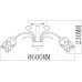 Потолочная люстра Олимпия 261019505 MW-Light