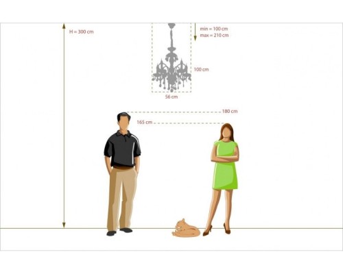 Подвесная люстра Селена 482016705 MW-Light