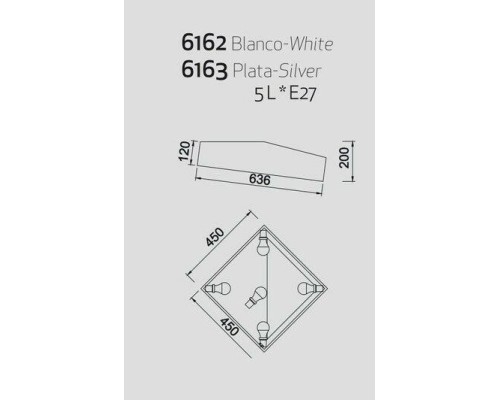 Потолочный светильник Mini 6162 Mantra