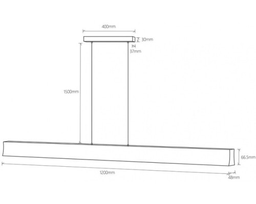 Подвесной светильник Hanok 7545 Mantra