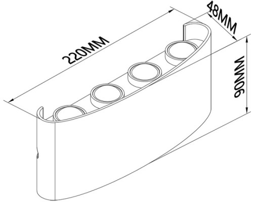 Архитектурная подсветка Arcs 7814 Mantra
