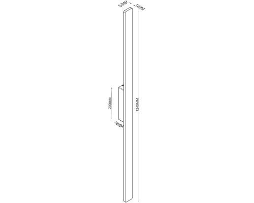 Настенный светильник уличный Lotus 7992 Mantra