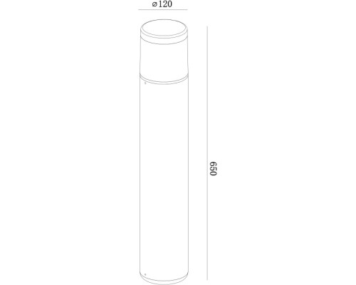 Наземный светильник Chicago 8108 Mantra