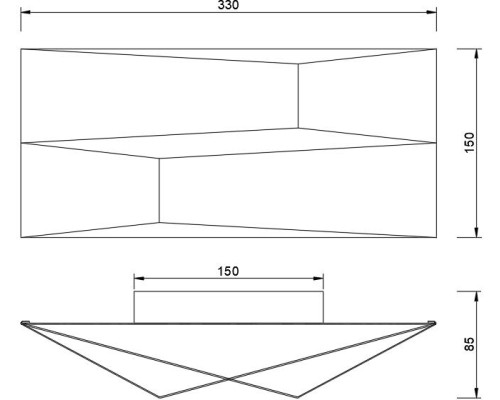 Настенный светильник Fuji 8158 Mantra