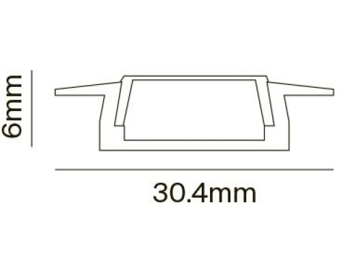 Профиль для светодиодной ленты ALM002S-2M Maytoni