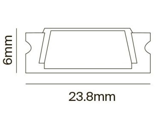 Профиль для светодиодной ленты ALM003S-2M Maytoni