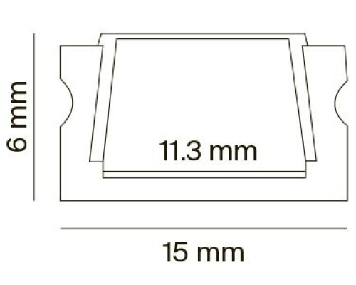 Профиль для светодиодной ленты ALM004S-2M Maytoni