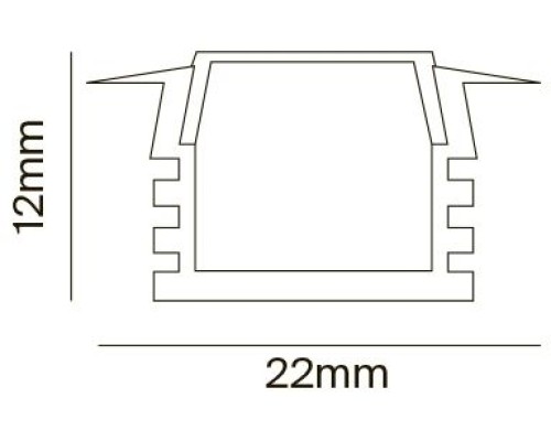 Профиль для светодиодной ленты ALM005S-2M Maytoni