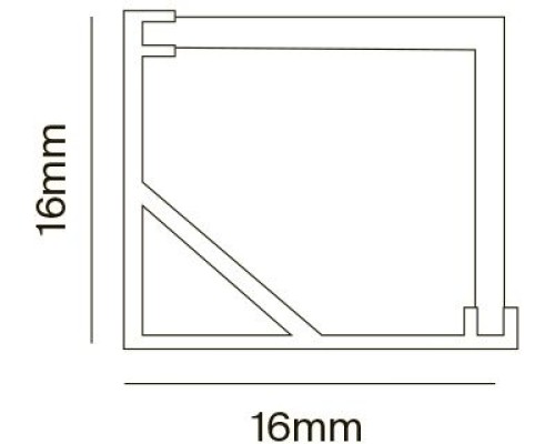 Профиль для светодиодной ленты ALM009S-2M Maytoni