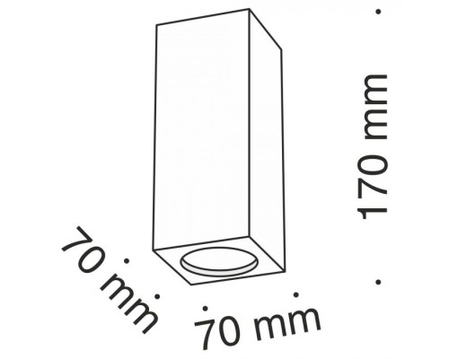 Точечный светильник Conik gyps C006CW-01W Maytoni