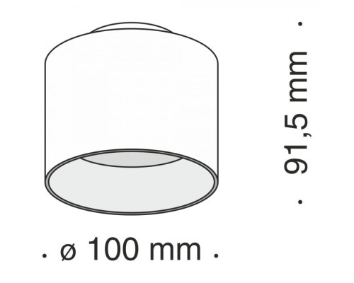 Точечный светильник Planet C009CW-L12B Maytoni