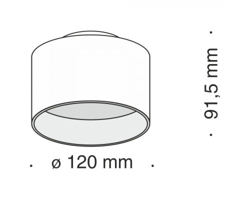 Точечный светильник Planet C009CW-L16B Maytoni
