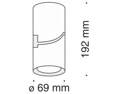 Спот Tube C019CW-01W Maytoni