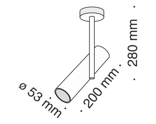 Спот Elti C020CL-01W Maytoni