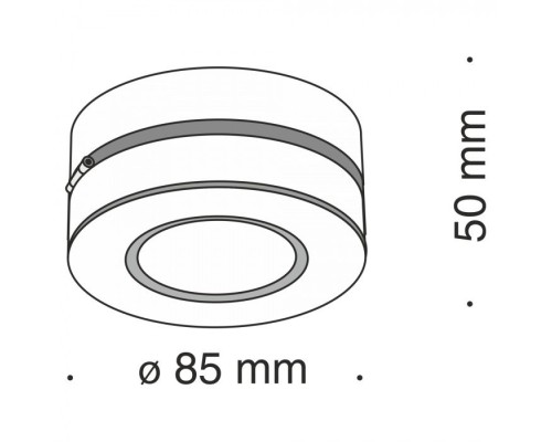 Точечный светильник Alivar C022CL-L7B4K Maytoni