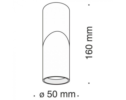 Точечный светильник Dafne C027CL-L10B Maytoni