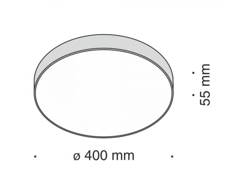 Потолочный светильник Zon C032CL-L48W4K Maytoni