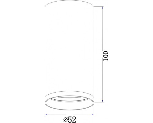 Точечный светильник FOCUS S C052CL-01MG Maytoni