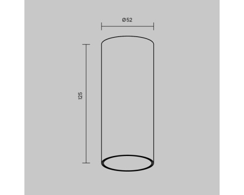 Точечный светильник Focus Led C056CL-L12W4K-W-BS Maytoni