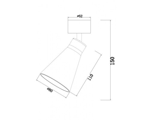 Спот Virar C061CL-01MG Maytoni
