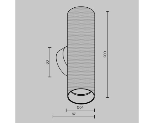 Настенный светильник Artisan C080WL-02-GU10-B Maytoni