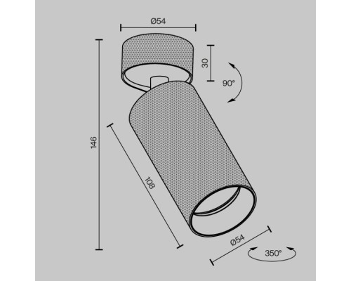 Спот Artisan C082CL-01-GU10-MG Maytoni