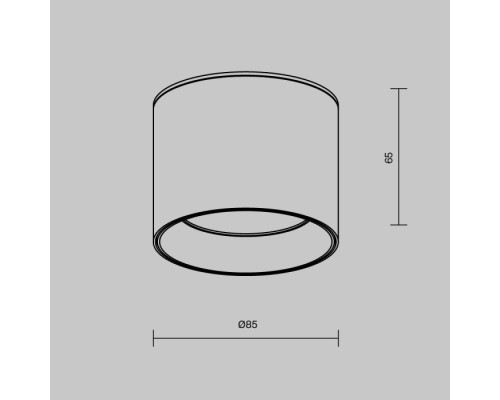 Точечный светильник Glam C096L-GX53-WBS Maytoni