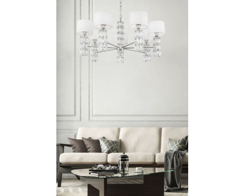 Подвесная люстра Talento DIA008PL-07CH Maytoni