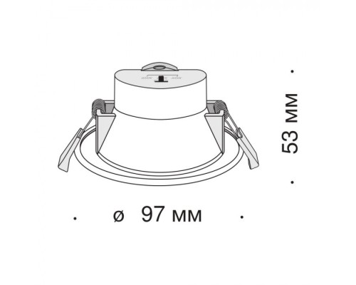 Точечный светильник Stockton DL015-6-L7W Maytoni
