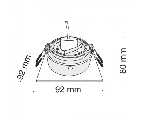 Точечный светильник Dot DL028-2-01W Maytoni