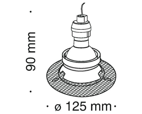 Точечный светильник Spodek DL042-01W Maytoni