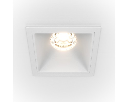 Точечный светильник Alfa LED DL043-01-10W3K-SQ-W Maytoni