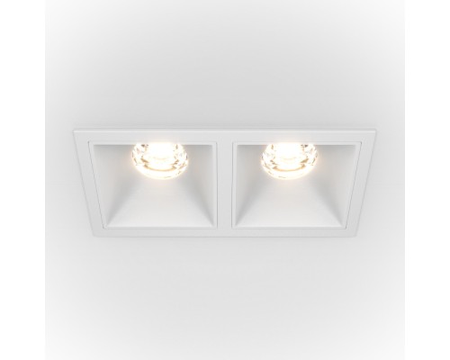 Точечный светильник Alfa LED DL043-02-10W4K-SQ-W Maytoni