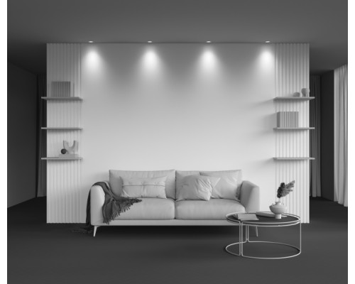 Точечный светильник Round DL058-12W4K-TRS-W Maytoni