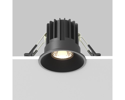 Точечный светильник Round DL058-7W3K-B Maytoni