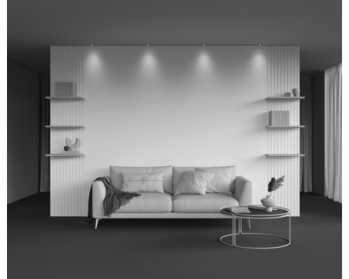 Точечный светильник Round DL058-7W3K-TRS-B Maytoni