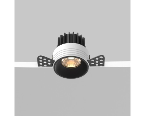 Точечный светильник Round DL058-7W3K-TRS-B Maytoni