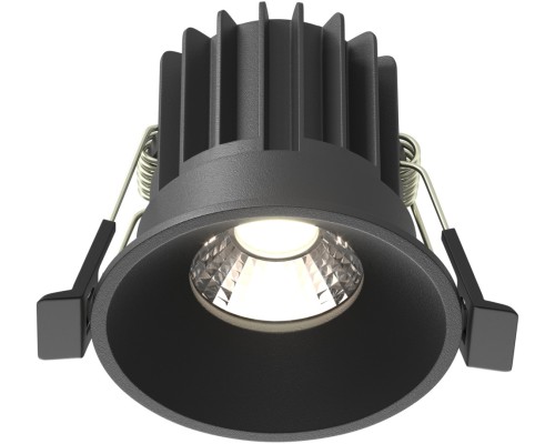 Точечный светильник Round DL058-7W4K-B Maytoni