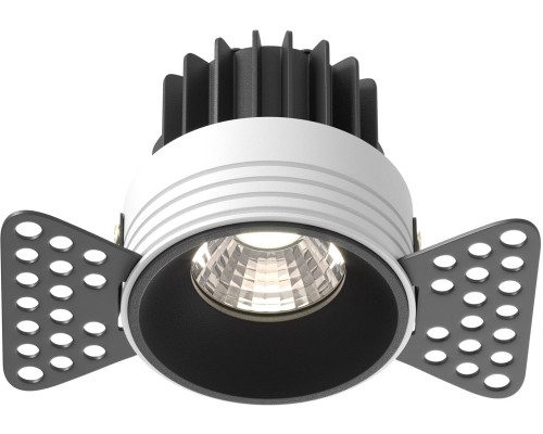 Точечный светильник Round DL058-7W4K-TRS-B Maytoni