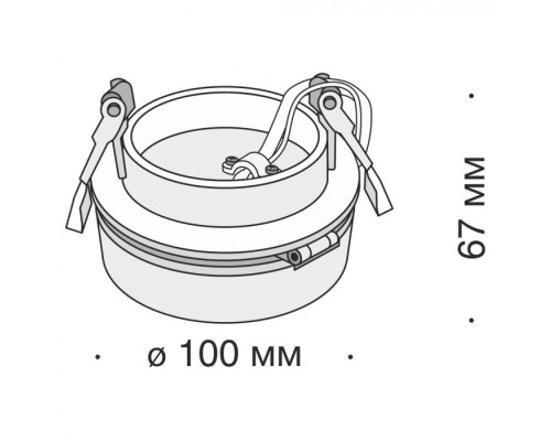 Точечный светильник Magic DL2003-L12B4K Maytoni