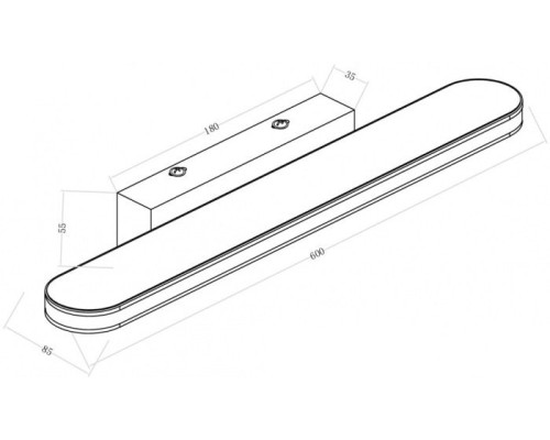 Светильник настенный Epic MIR009WL-L12CH4K Maytoni