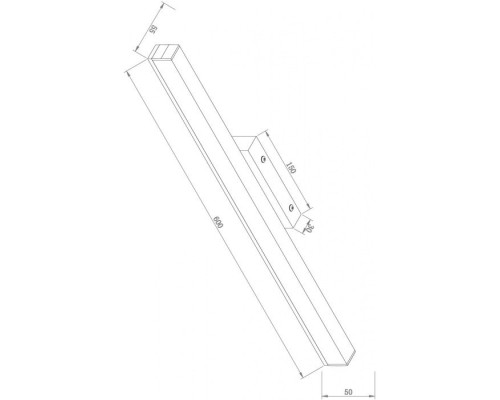 Светильник настенный Fichte MIR012WL-L14B4K Maytoni